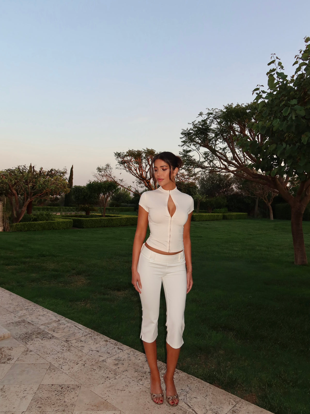 Ava top - Cream