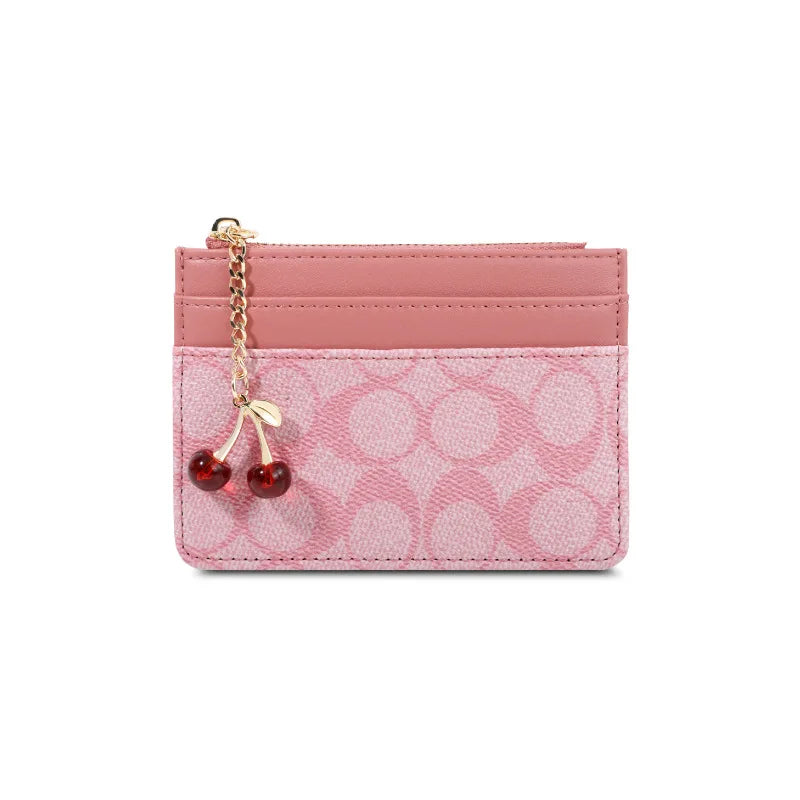 Cartera Pequeña de Lujo para Mujer Tarjetero Multifunción
