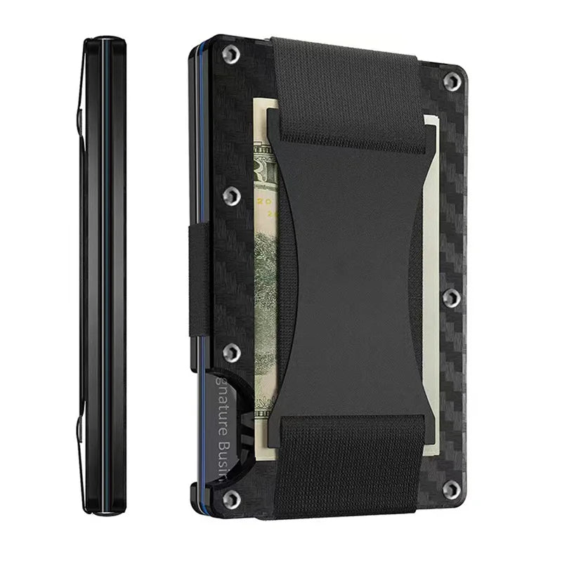 Cartera Mini Slim de Fibra de Carbono para Hombre | Tarjetero de Lujo