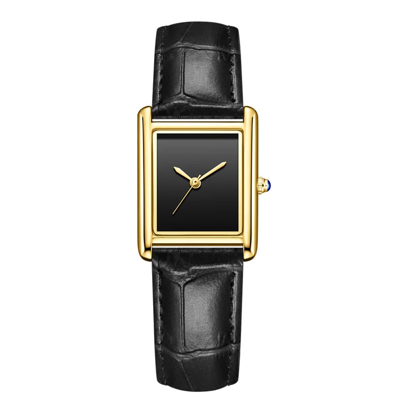 Relojes de Pareja para Hombre y Mujer, Moda, Correa de Cuero, Resistente al Agua, Cuarzo