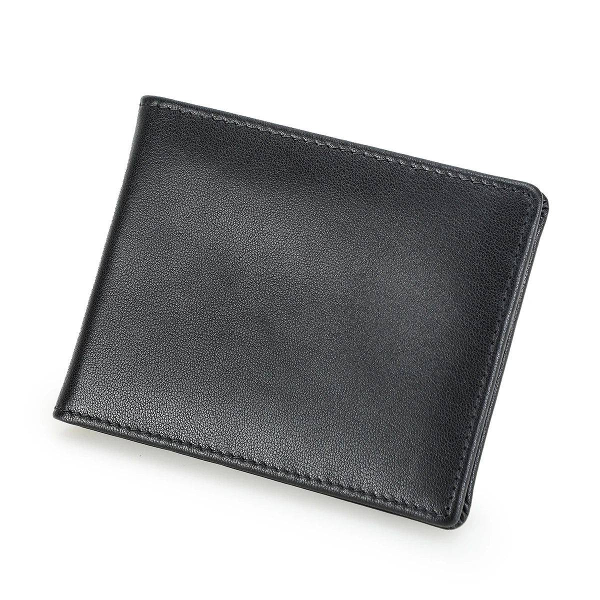 Cartera Pequeña de Cuero Genuino para Hombre