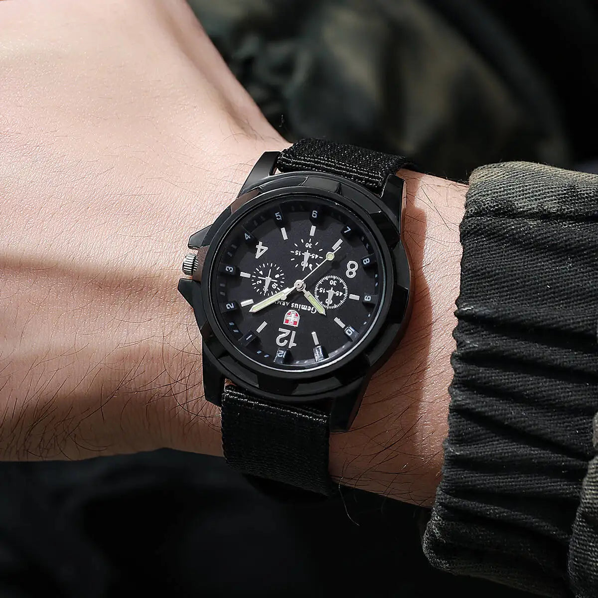 Reloj Militar Deportivo para Hombre – Estilo Casual y Aventurero