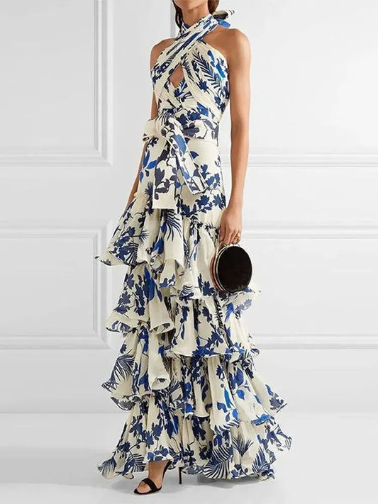 Vestido Largo Elegante Casual para Mujer