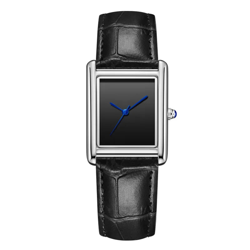 Relojes de Pareja para Hombre y Mujer, Moda, Correa de Cuero, Resistente al Agua, Cuarzo