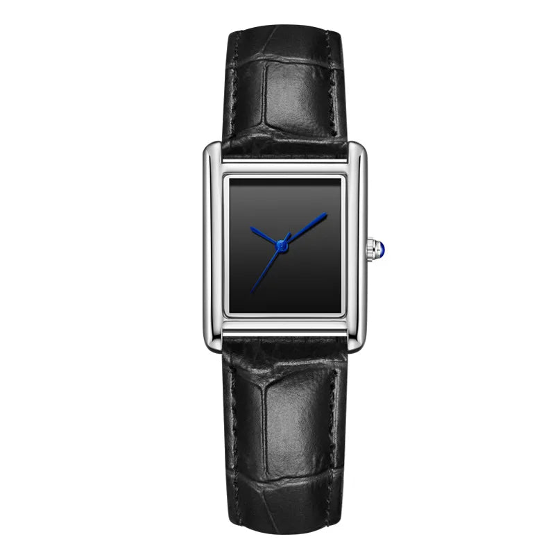 Relojes de Pareja para Hombre y Mujer, Moda, Correa de Cuero, Resistente al Agua, Cuarzo