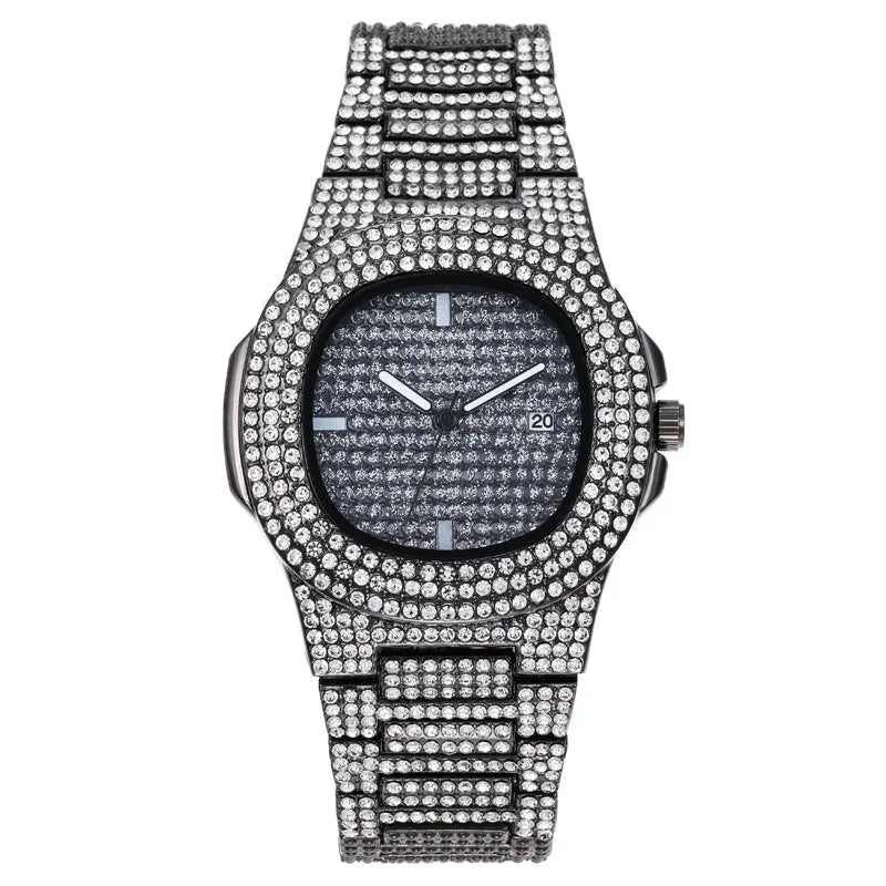 Reloj de Mujer Full Diamond con Calendario · Lujo en tu Muñeca