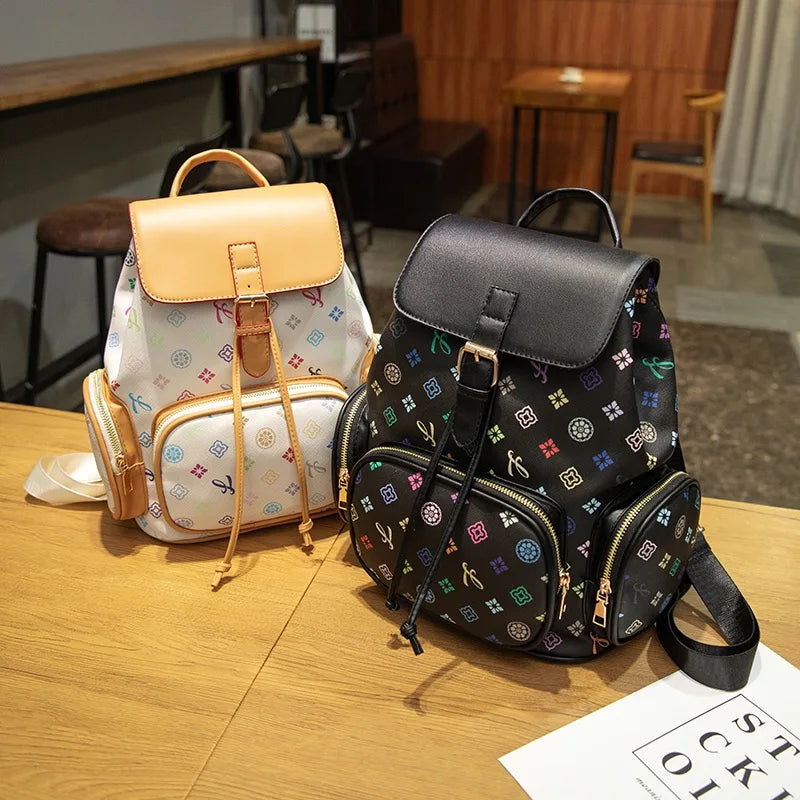 Mochila de lujo para mujer estilo fashion para viaje, trabajo y universidad