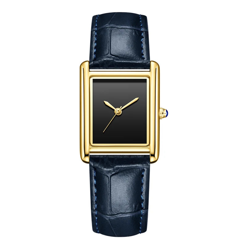 Relojes de Pareja para Hombre y Mujer, Moda, Correa de Cuero, Resistente al Agua, Cuarzo