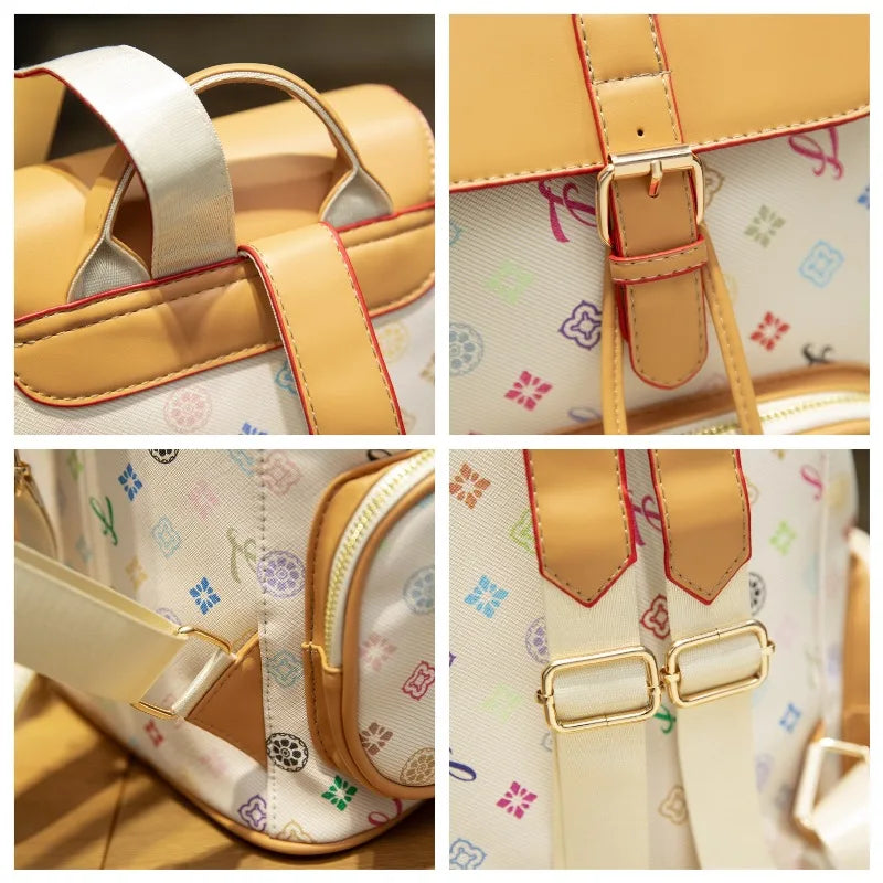 Mochila de lujo para mujer estilo fashion para viaje, trabajo y universidad