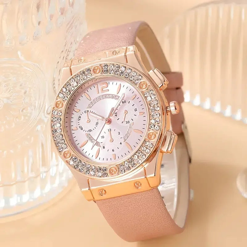 Reloj de Pulsera para Mujer con Diamantes