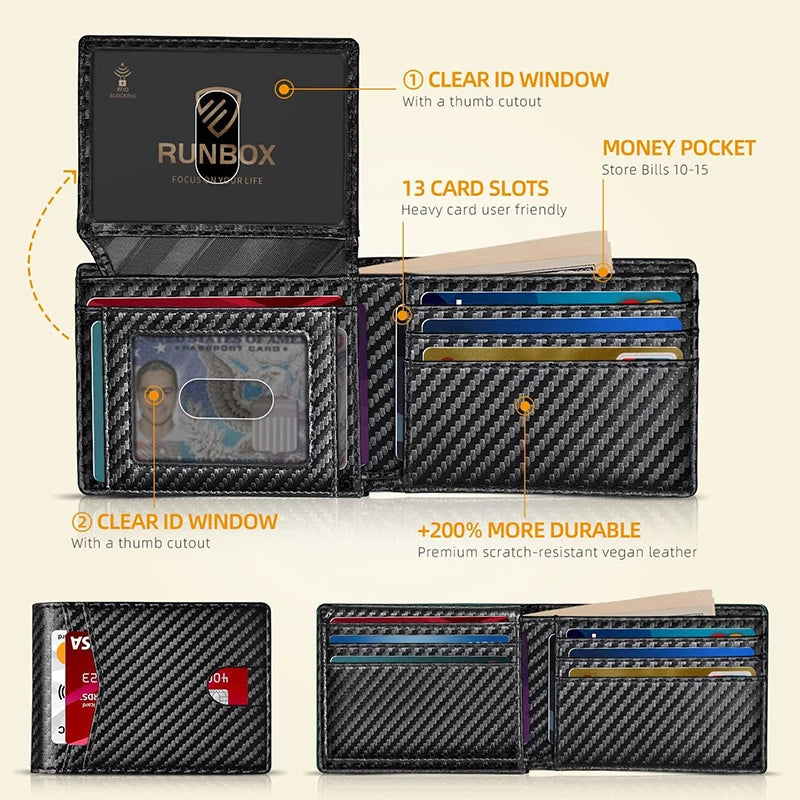 Cartera de lujo para hombre
