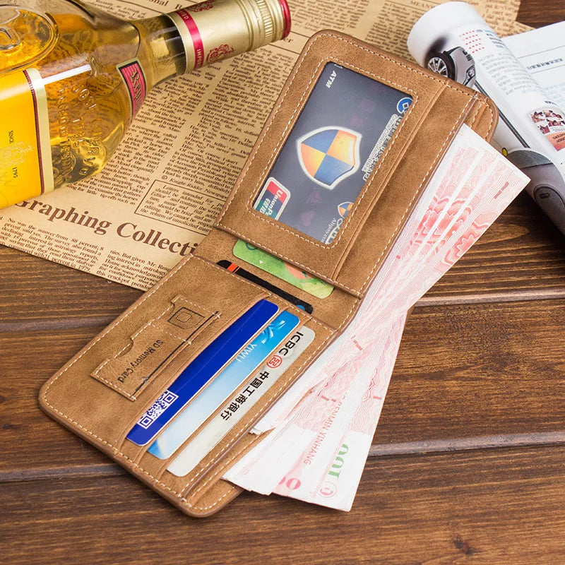 Cartera Billetera para Hombre Porta Tarjetas Diseño Fino y Elegante
