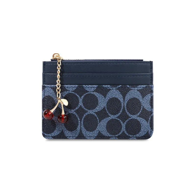 Cartera Pequeña de Lujo para Mujer Tarjetero Multifunción