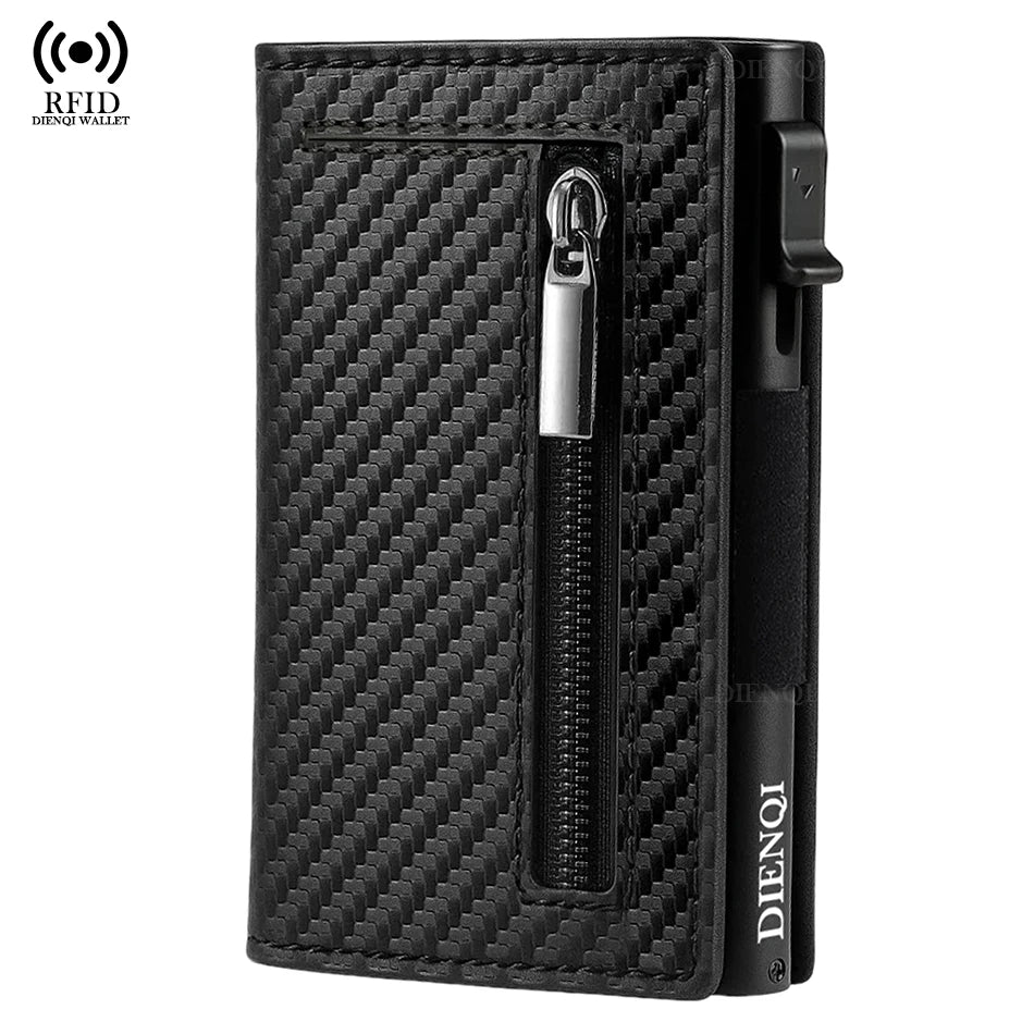 Cartera de Fibra de Carbono lujosa para Hombre