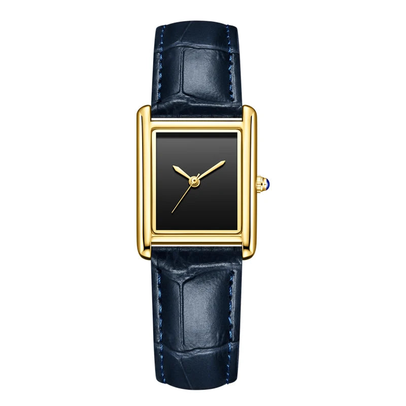Relojes de Pareja para Hombre y Mujer, Moda, Correa de Cuero, Resistente al Agua, Cuarzo
