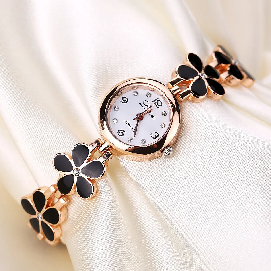 Reloj Pulsera de Lujo para Mujer con Diamantes y Esfera Elegante