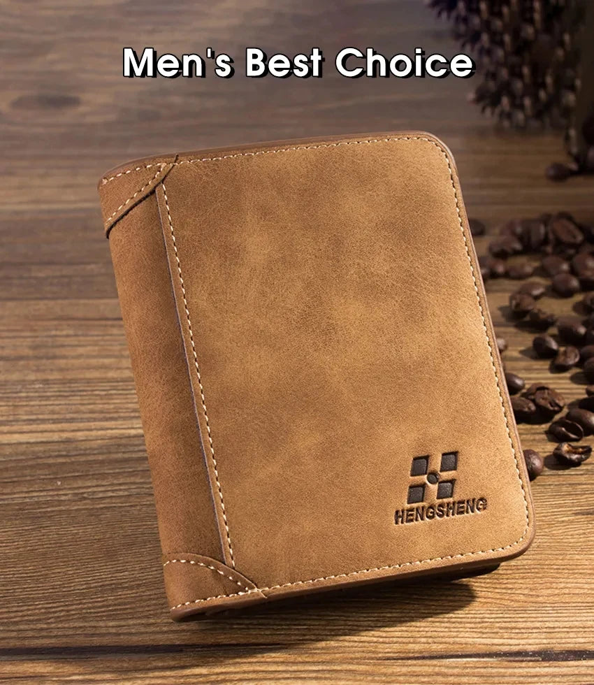 Cartera Billetera para Hombre Porta Tarjetas Diseño Fino y Elegante