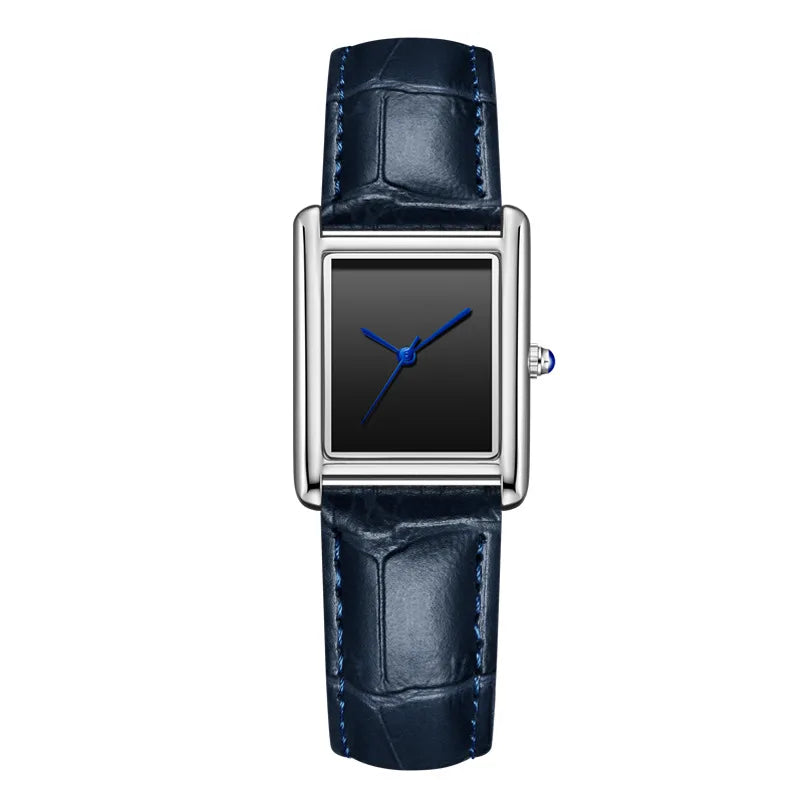 Relojes de Pareja para Hombre y Mujer, Moda, Correa de Cuero, Resistente al Agua, Cuarzo