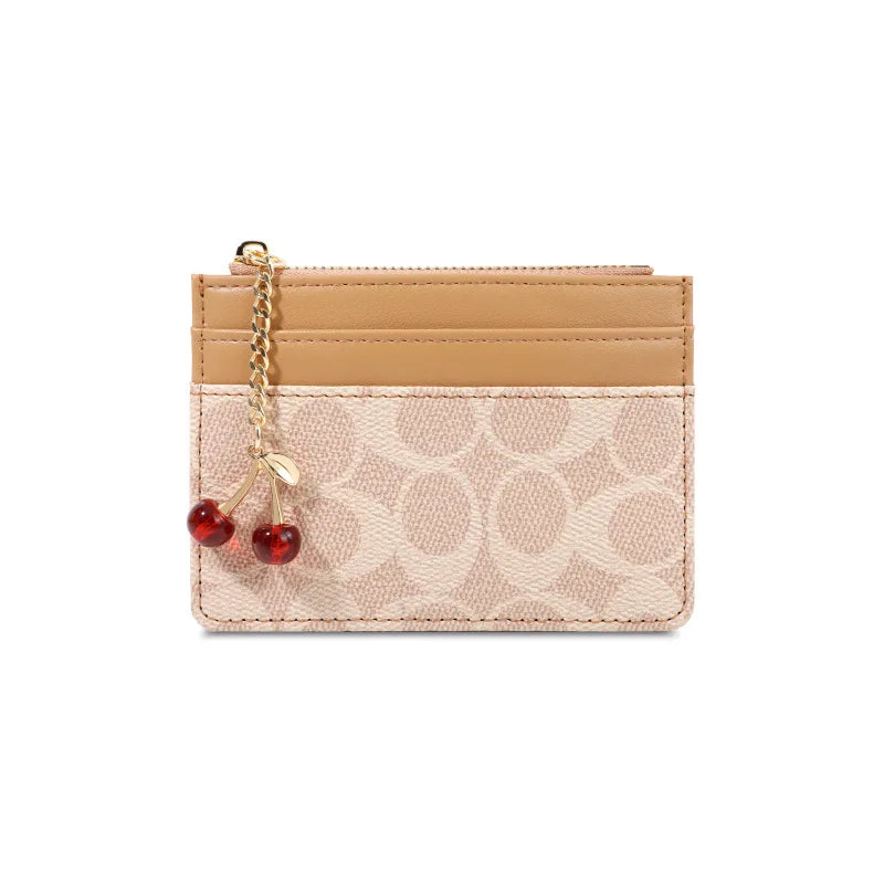 Cartera Pequeña de Lujo para Mujer Tarjetero Multifunción