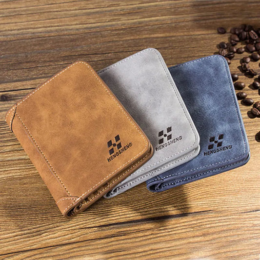 Cartera Billetera para Hombre Porta Tarjetas Diseño Fino y Elegante