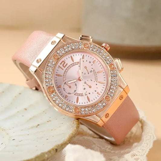 Reloj de Pulsera para Mujer con Diamantes
