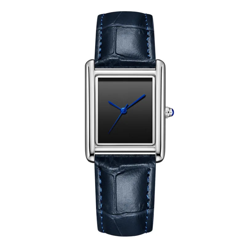 Relojes de Pareja para Hombre y Mujer, Moda, Correa de Cuero, Resistente al Agua, Cuarzo