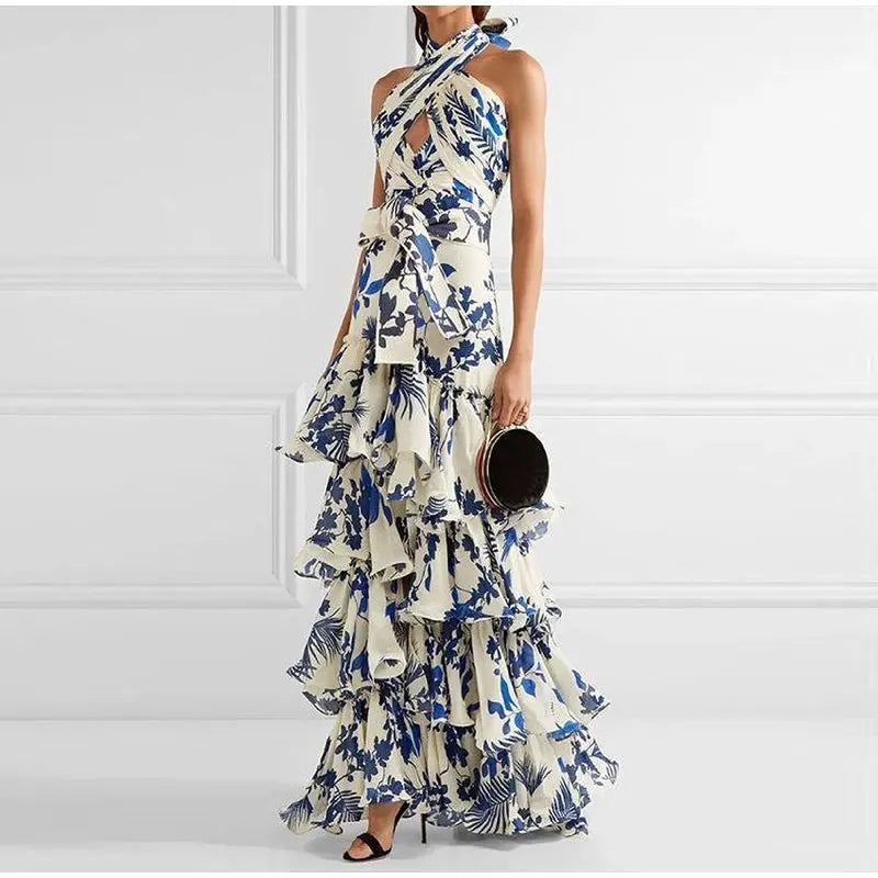 Vestido Largo Elegante Casual para Mujer