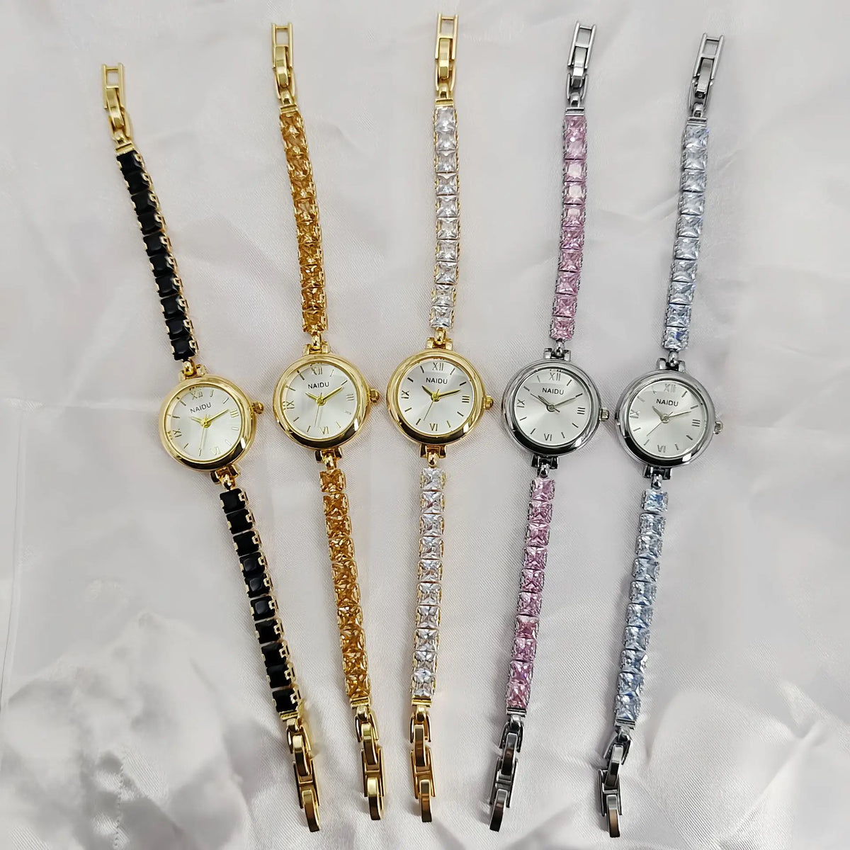 Reloj Pulsera con Diamantes para Mujer