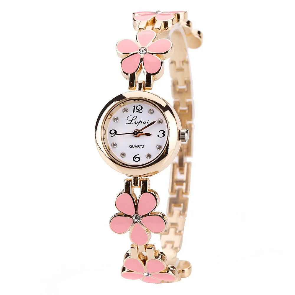 Reloj Pulsera de Lujo para Mujer con Diamantes y Esfera Elegante