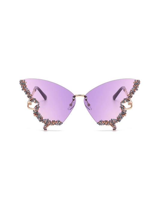 Gafas de sol Tierney con cristales y forma de mariposa